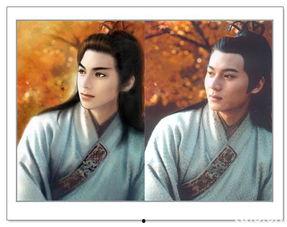 古装美男吃瓜图片大全,穿越时空的颜值盛宴